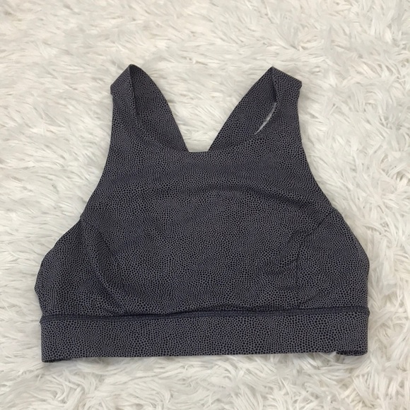 Lululemon Fast & Free Bra Disperse Dusky Lavender - Picture 1 of 5